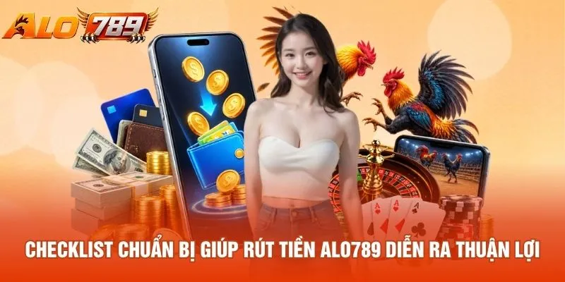 Checklist chuẩn bị giúp rút tiền Alo789 diễn ra thuận lợi