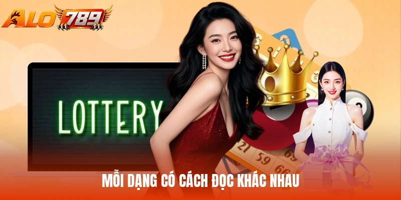 Mỗi dạng có cách đọc khác nhau